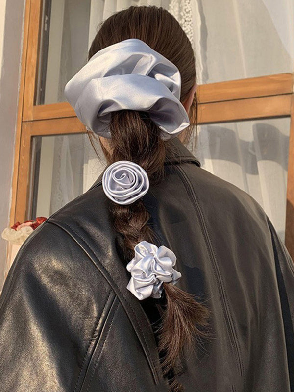 Elasticity Flower Shape Hair Accessories Hairbobble Hairtie Ponytailholder