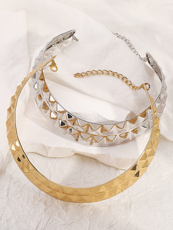 Chains Geometric Necklaces Accessories