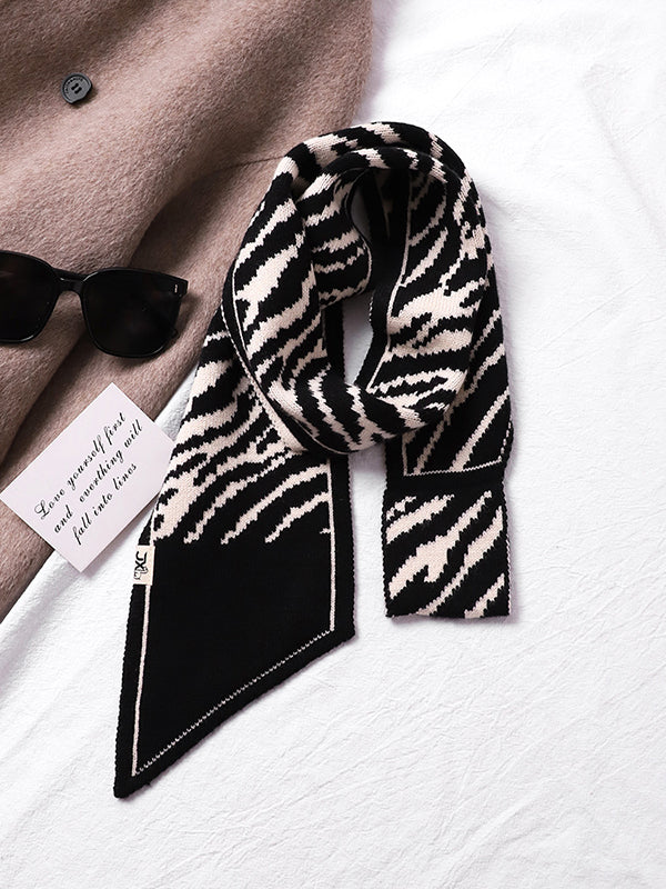 Zebra-Stripe Scarf