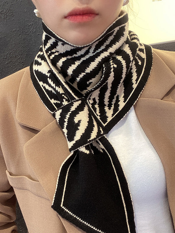 Zebra-Stripe Scarf