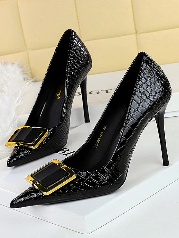 Geometric Pointed-Toe Split-Joint Pumps