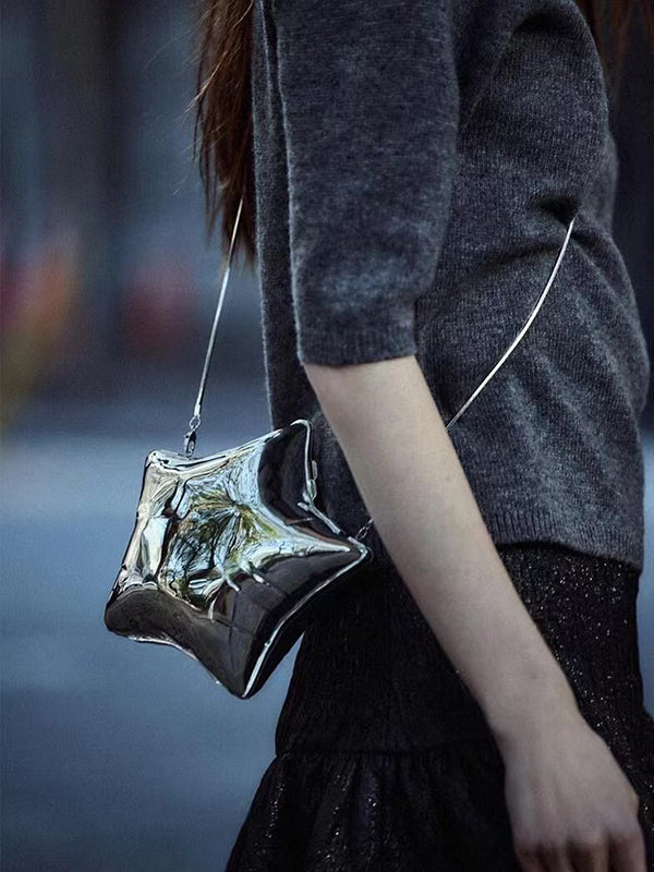 Chains Star Shape Crossbody Bags