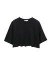 Loose Short Sleeves Solid Color Round-Neck T-Shirts Tops