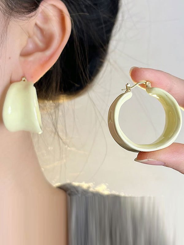 Geometric Drop Earrings