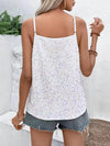 Loose Sleeveless Sequined Deep V-Neck Vest Top