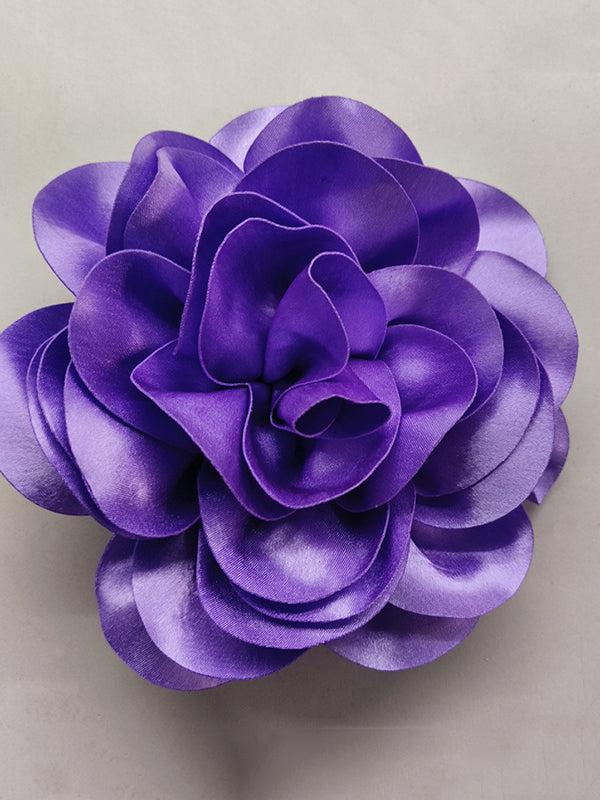 Three-Dimensional Flower Brooch Accessories