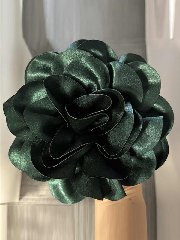 Three-Dimensional Flower Brooch Accessories