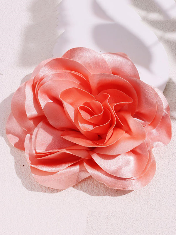 Three-Dimensional Flower Brooch Accessories