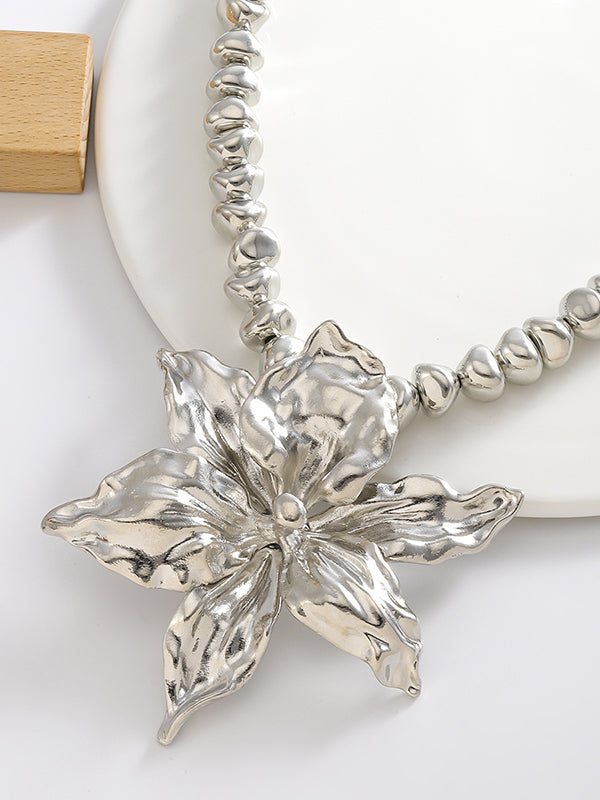 Flower Shape Necklaces Accessories