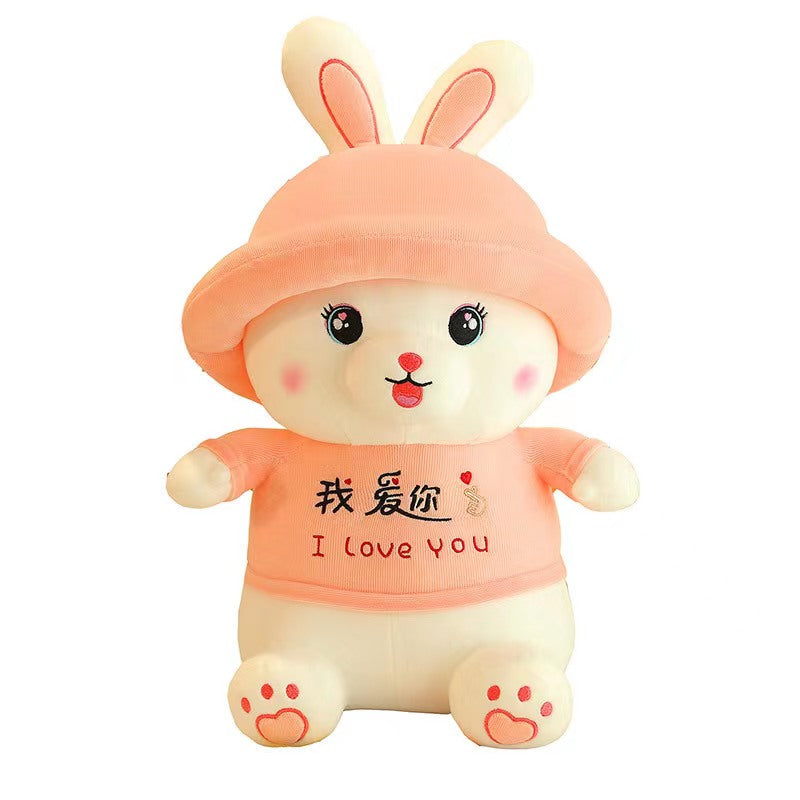 Cute Bunny With Cap Plush Toys