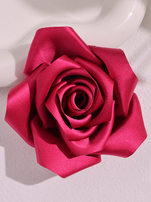 Three-Dimensional Flower Brooch Accessories