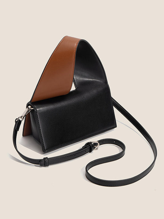 Asymmetric Geometric Split-Joint Bags Crossbody Bags Handbags