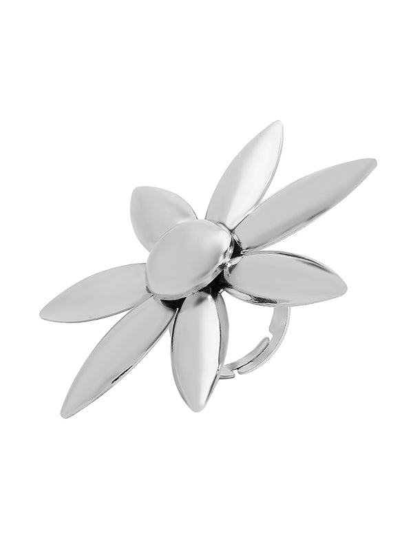 Flower Shape Geometric Rings Accessories