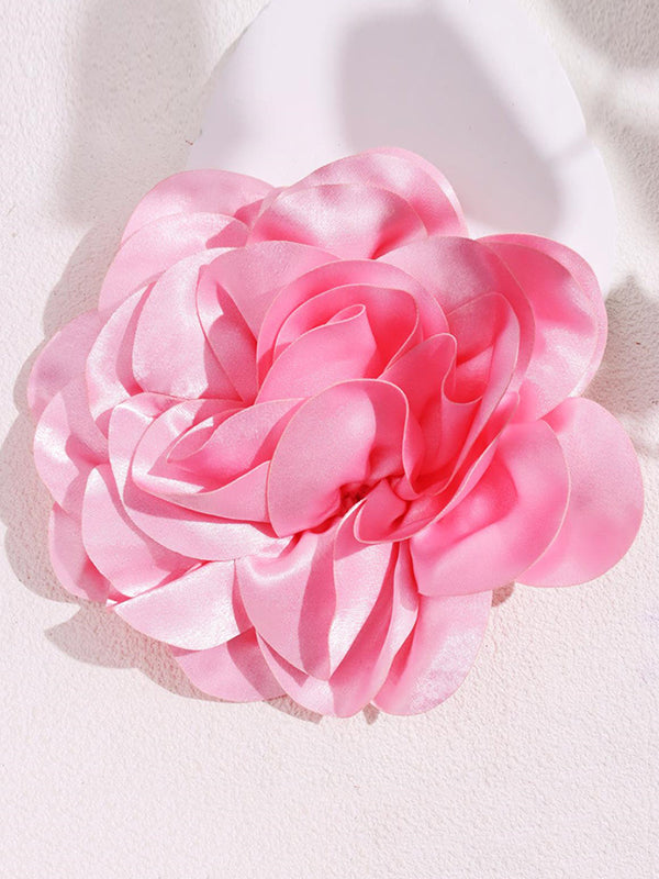 Three-Dimensional Flower Brooch Accessories