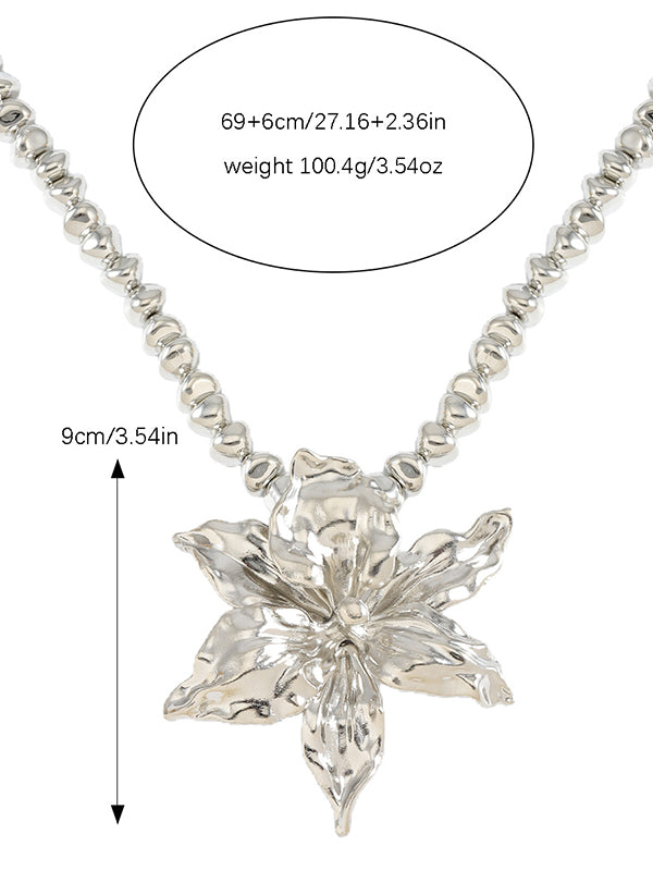 Flower Shape Necklaces Accessories