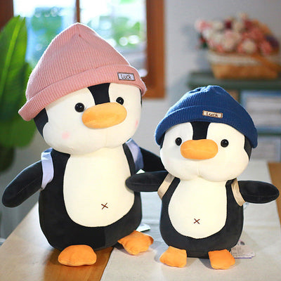 Beanie Buddy: Huggable Penguin Pal with a Cozy Twist