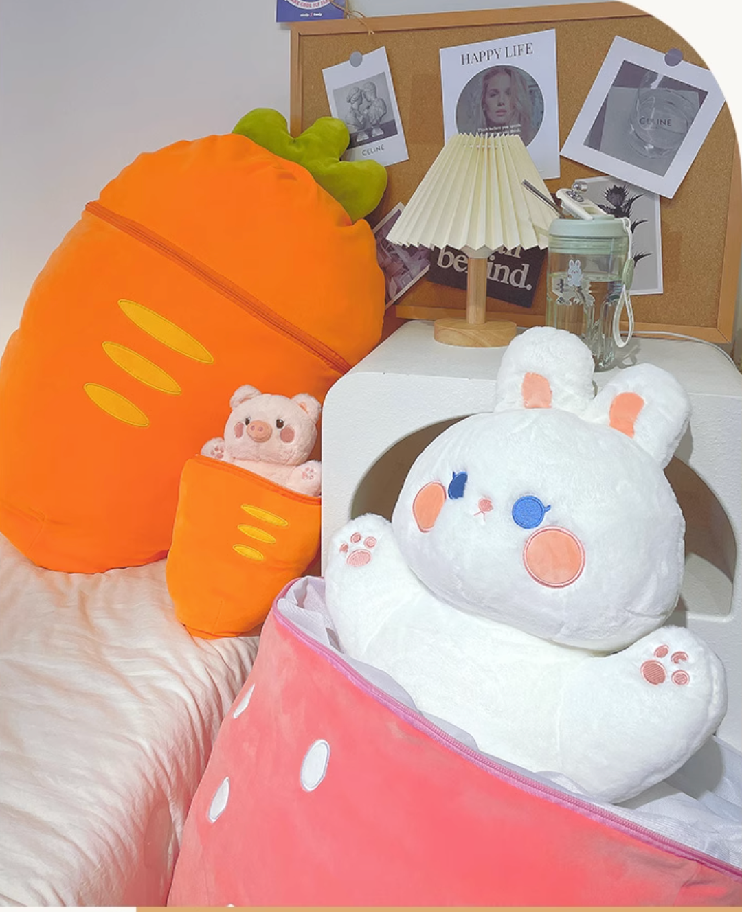 Cute Animal Plushies in a Sweet Surprise