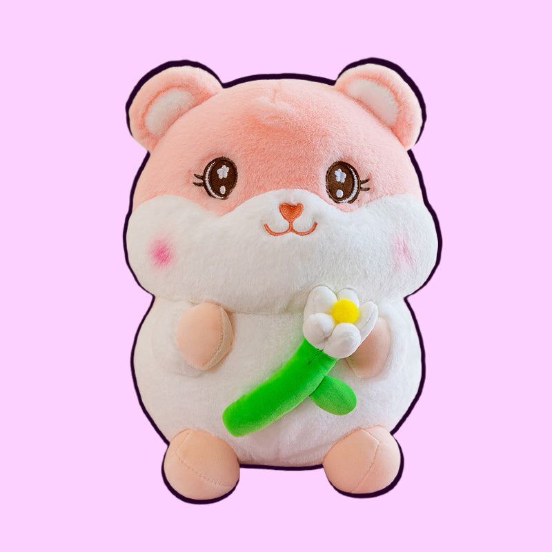 The Adorable Hamster Hug Buddy Plushie