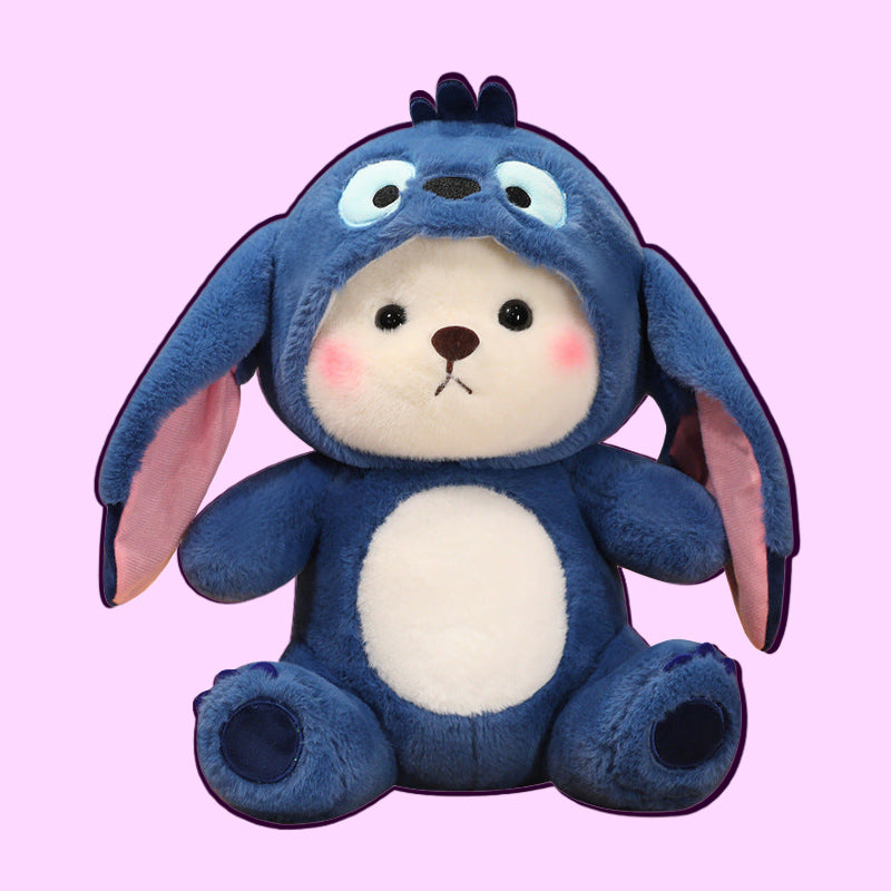 Stitching Dreams: Transforming into a Huggable Stitch Bear Plush