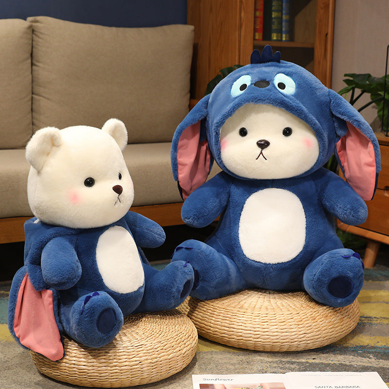 Stitching Dreams: Transforming into a Huggable Stitch Bear Plush