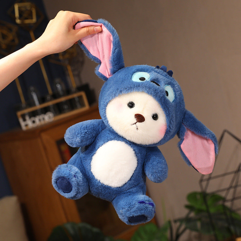 Stitching Dreams: Transforming into a Huggable Stitch Bear Plush