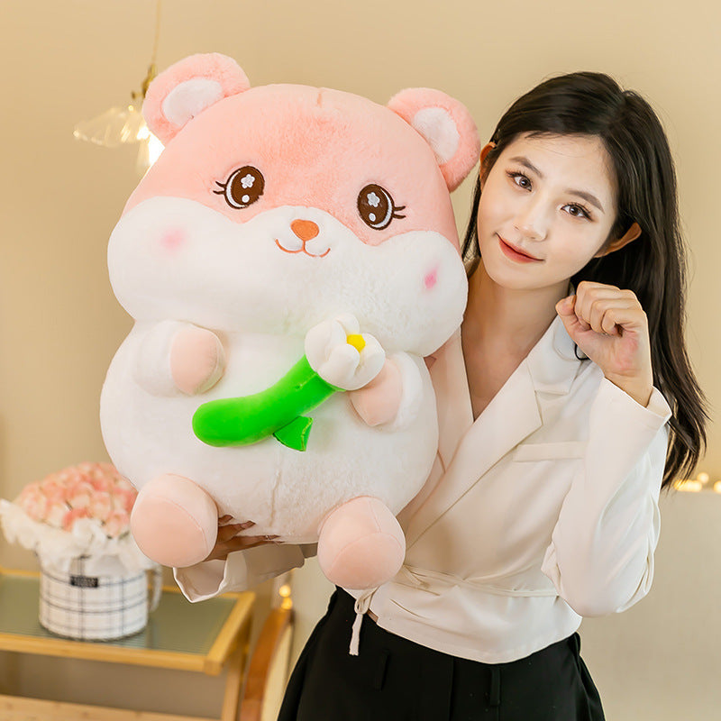 The Adorable Hamster Hug Buddy Plushie