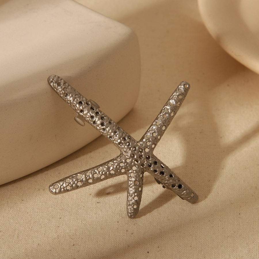 Women's Basic Commute Starfish Shell Alloy Hair Clip Hair Tie