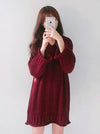 3 Colors Knitting V-neck Chic Sweater