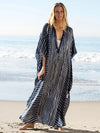 Loose Oversize Vacation Striped Dress