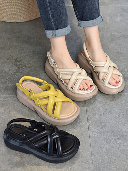 Original Simple Casual Hollow Platform Shoes