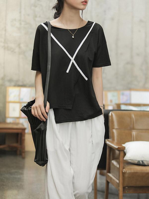 Original Loose Asymmetric T-Shirt