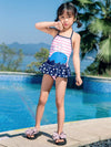 AONIHUA Stripes Dress One Piece Swimwear