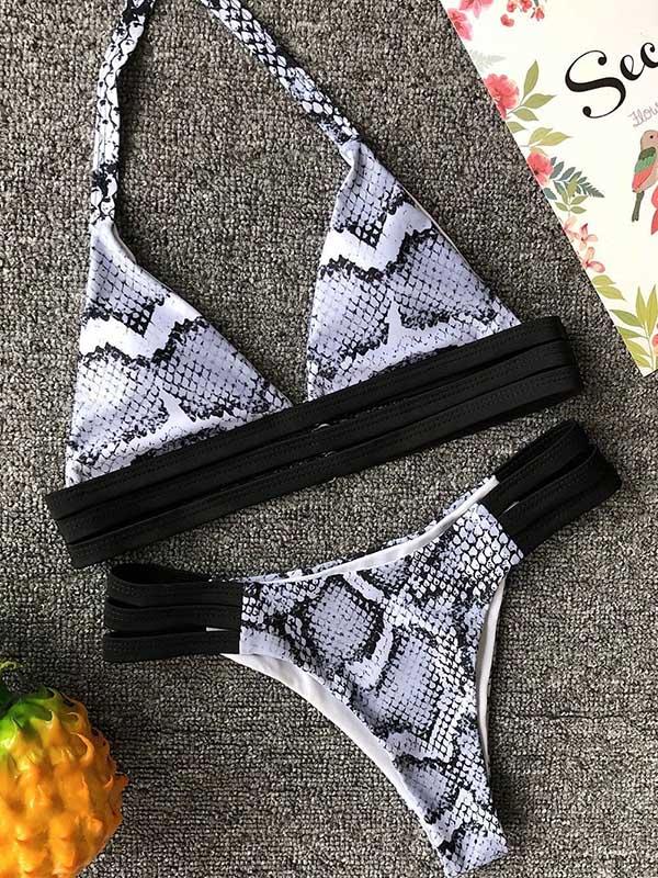 Sexy Leopard&Snakeskin Bikinis Swimwear