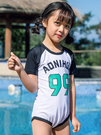 AONIHUA Sweet Girl One Piece Swimwear