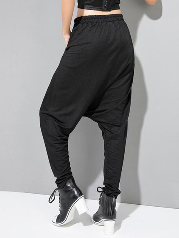 Loose Split-joint Harem Pants