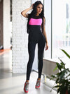 Color Block Sports Jumpsuits