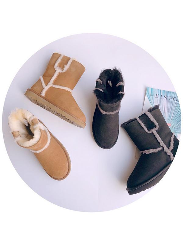 2018 New Female Wool Snow Fashion Boots Uggs