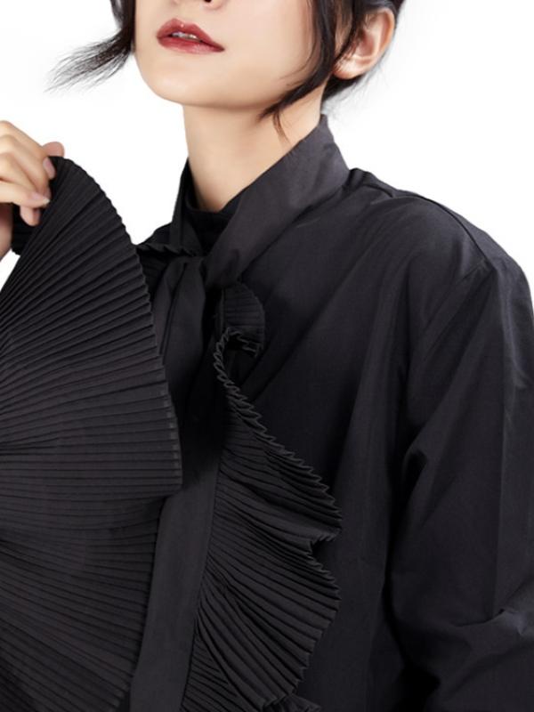 ORIGINAL PLEATED STYLISH MINORITY SHIRT