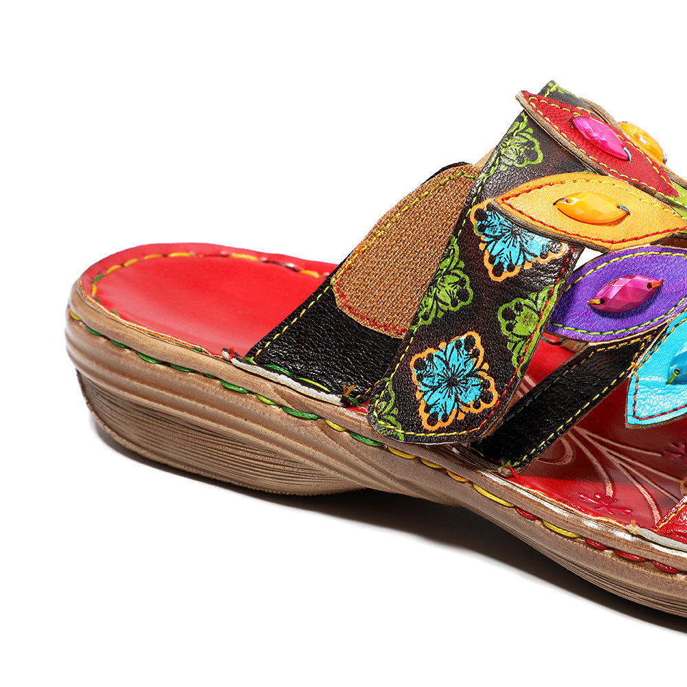 Bohemian Comfortable Flat-soled Sandals in Summer