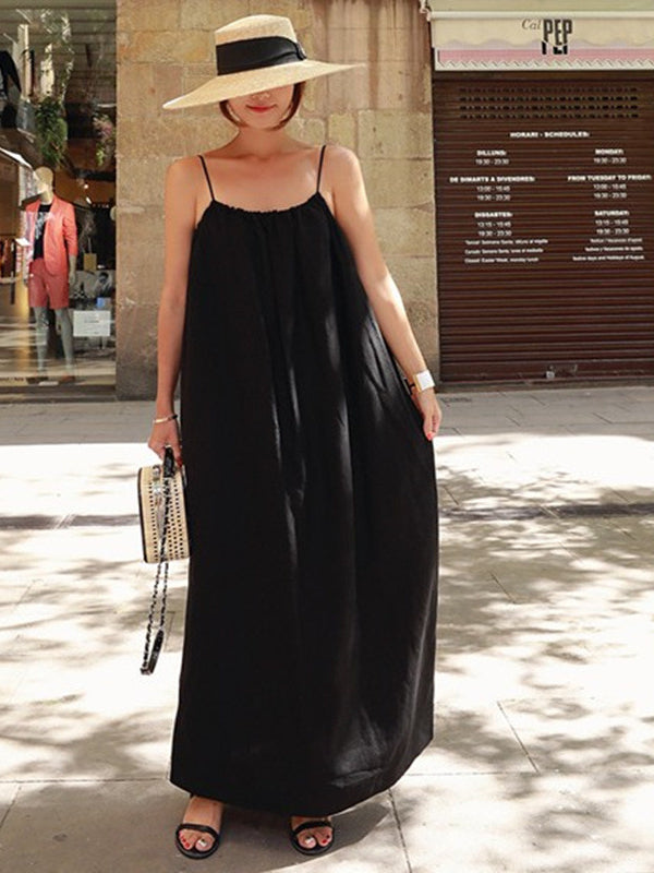 Loose Comfortable Long Slip Dress