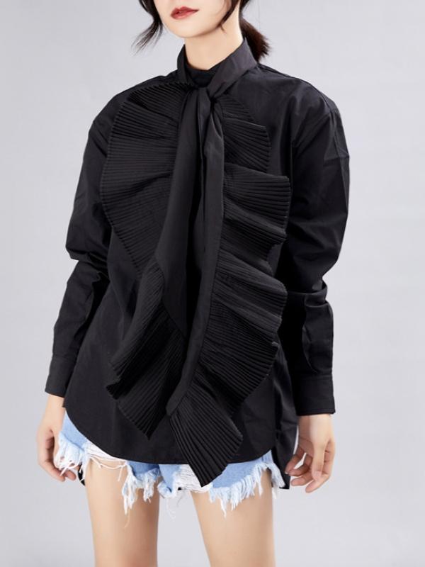 ORIGINAL PLEATED STYLISH MINORITY SHIRT