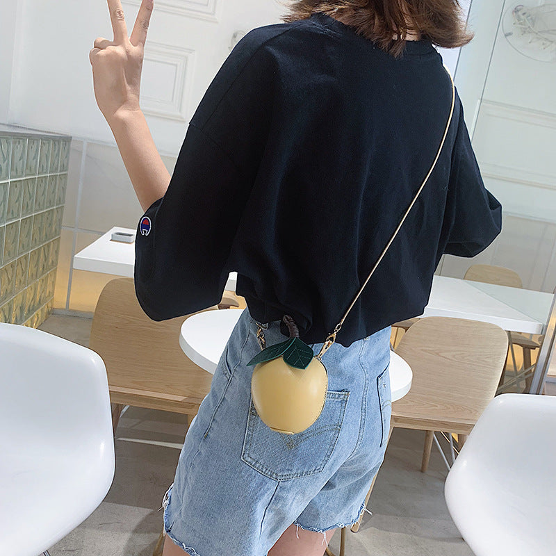 Mini Apple Single Shoulder Messenger Bag