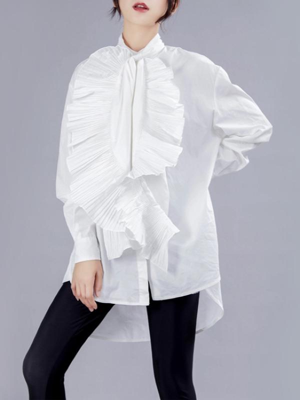 ORIGINAL PLEATED STYLISH MINORITY SHIRT