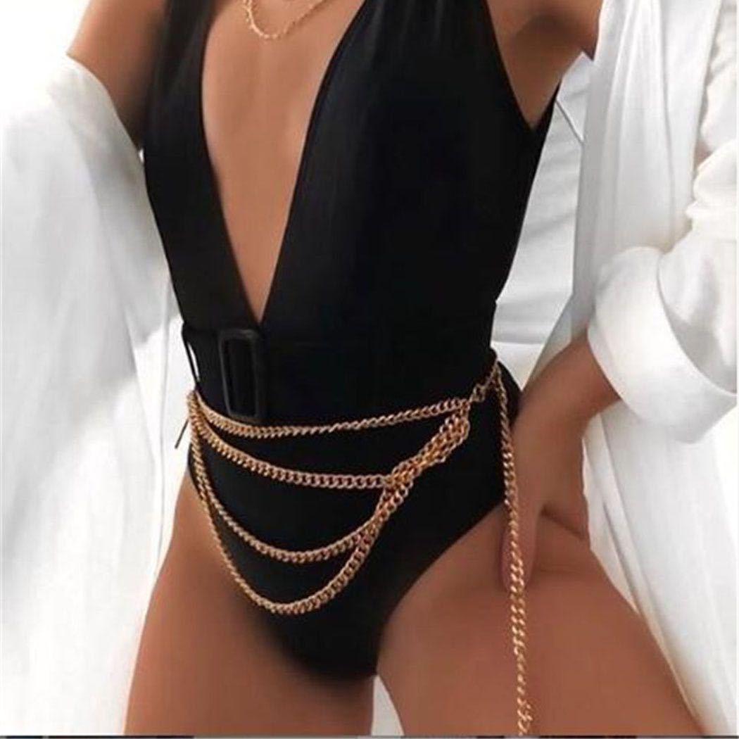 Creative Tass multi-layered body chain