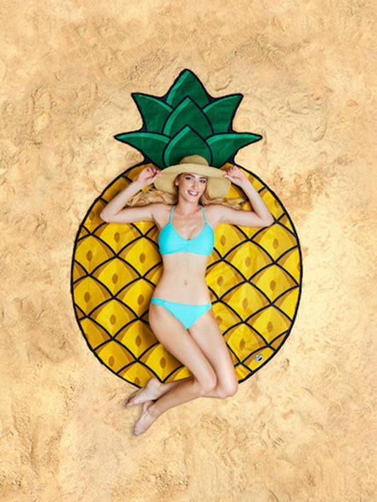 Sweet Pineapple Vacation Scarve Shawl Beach Mat