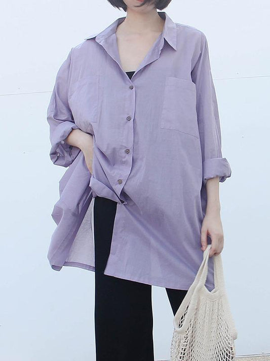 Loose Comfortable Light Shirt Blouses