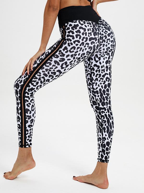 Leopard Print Workout Leggings