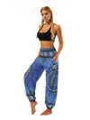 3 Colors Elastic Waist Wide Leg Casual Pants