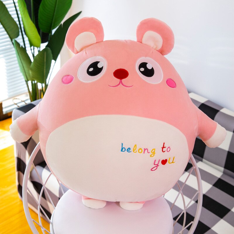 1PC 85CM Lovely  Rat Pillow Stuffed Animal Plush Toys For Girls Children Boys Toys Cute Mouse Dolls Birthday Gifts