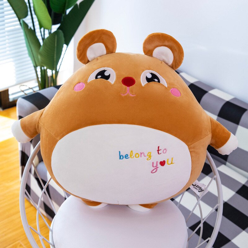 1PC 85CM Lovely  Rat Pillow Stuffed Animal Plush Toys For Girls Children Boys Toys Cute Mouse Dolls Birthday Gifts